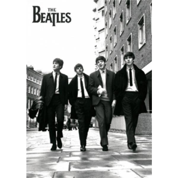 Pster The Beatles em Preto e Branco - Lp0788 - 60x90 Cm