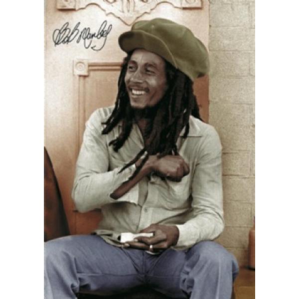 Gravura para Quadros Bob Marley e Seu Fumo Lp0800 - 60x90 Cm