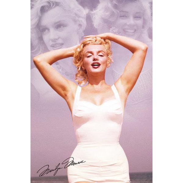 Pster para Quadros Atriz Marilyn Monroe 60x90 Cm