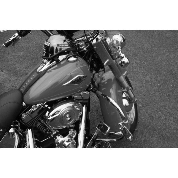 Impresso em Tela para Quadros Moto Harley Davidson Decorativa - Afic4008