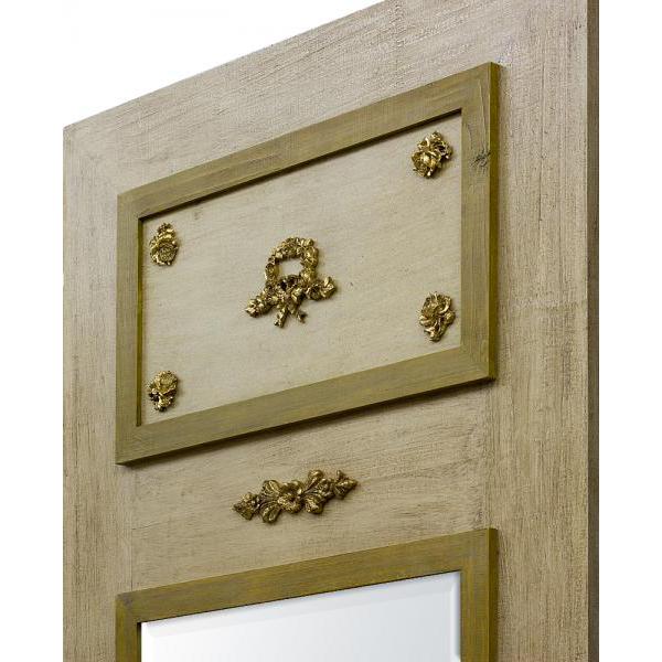 Moldura Decorativa R�stica Detalhes Dourados para Espelhos - ESP.030
