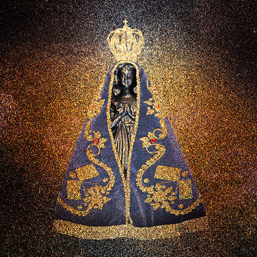 Tela para Quadros Decorativo Nossa Senhora de Aparecida - Afic17574