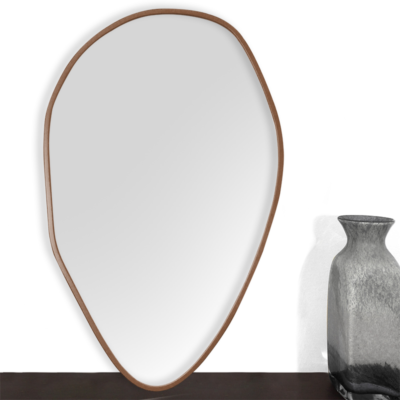 Moldura Orgnica Mdf Laqueada Cobre Brilho para Espelhos Vrias Medidas