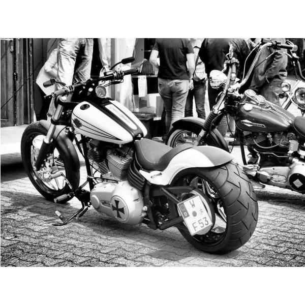 Impresso em Tela para Quadros Motocicleta Estilo Passeio - Afic4036