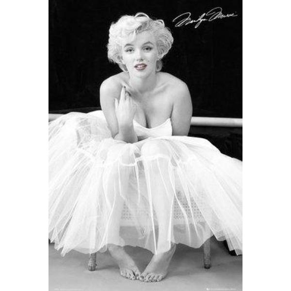 Gravura para Quadros Marilyn Monroe Bailarina Fp2605 - 60x90 Cm