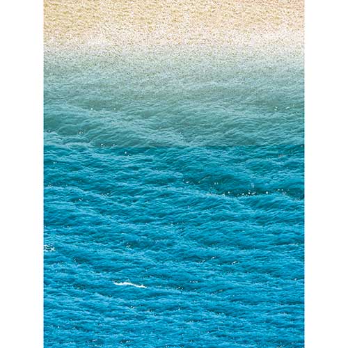 Gravura para Quadros Decorativo Mar Ondas Tranquilas - Afi18331