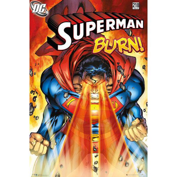 Quadro Pôster Filme Liga da Justiça Superman 60x90