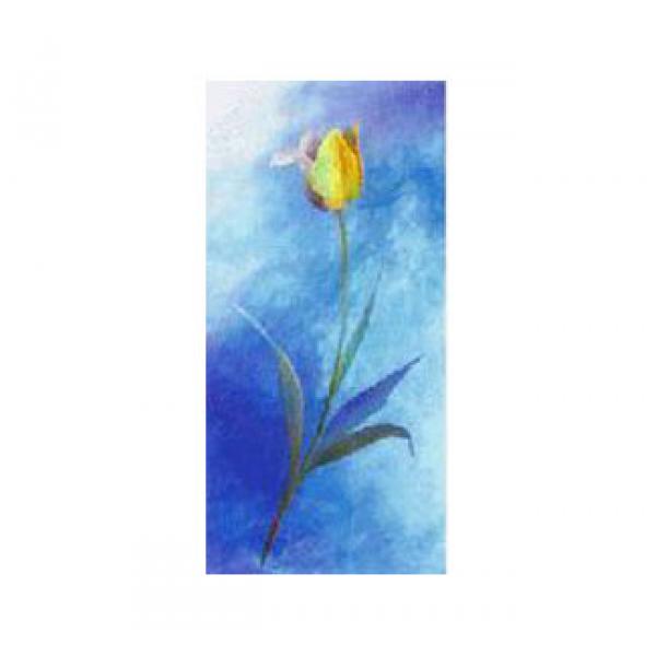 Gravura para Quadros Tulipa Amarela - Ncn3651/1 - 20x40 Cm