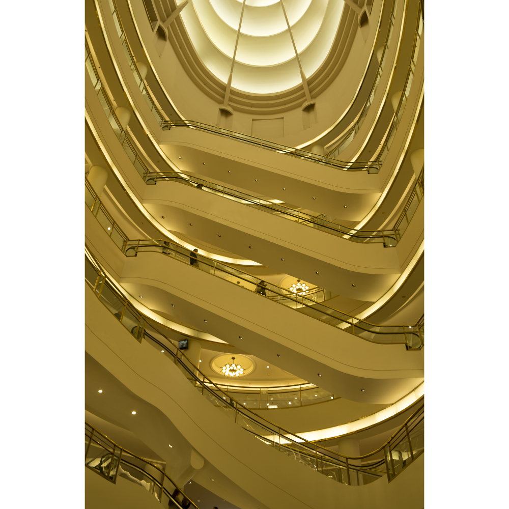 Tela para Quadros Arquitetura Luz Dourada San Francisco Por Dorival Moreira - Aficdm099