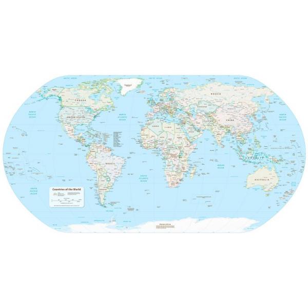 Gravura para Quadros Mapa Planeta Terra - Afi2770
