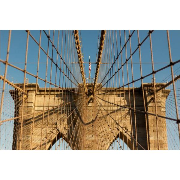 Impresso em Tela para Quadros Brooklyn Bridge de Cima - Afic792