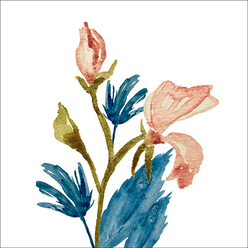 Tela para Quadros Decorativo Pintura Floral - Afic19569