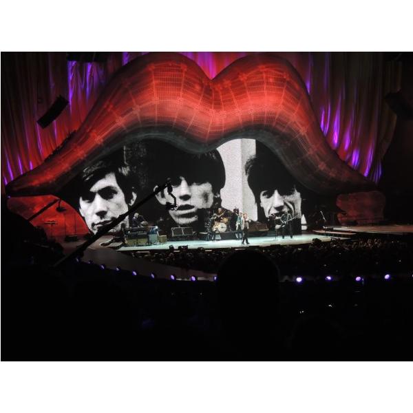 Impresso em Tela para Quadros Decorativos Show The Rolling Stones - Afic5001
