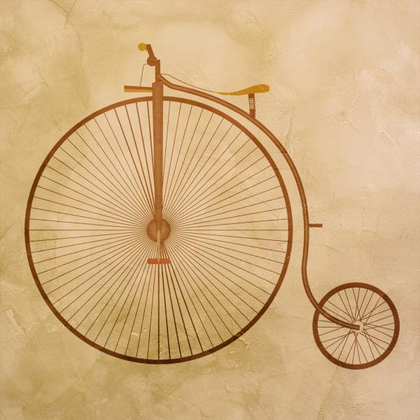 Gravura para Quadros Bicicleta Penny-farthing - Afi5992