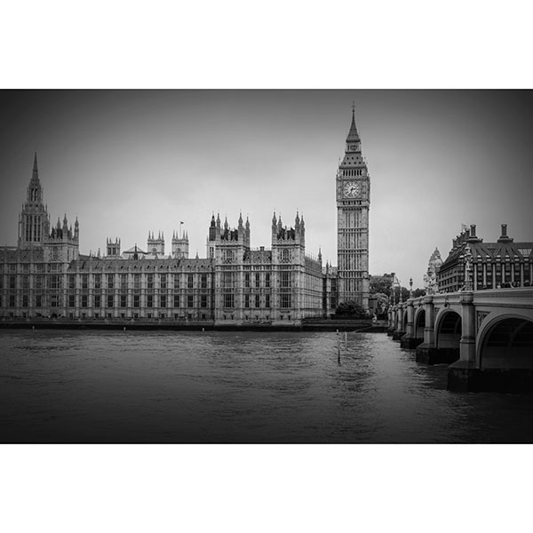 Gravura para Quadros Arquitetura Big Ben e O Parlamento Britnico - Afi16128