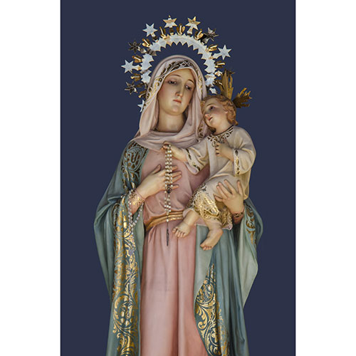 Gravura para Quadros Decorativo Nossa Senhora do Rosrio - Afi17673