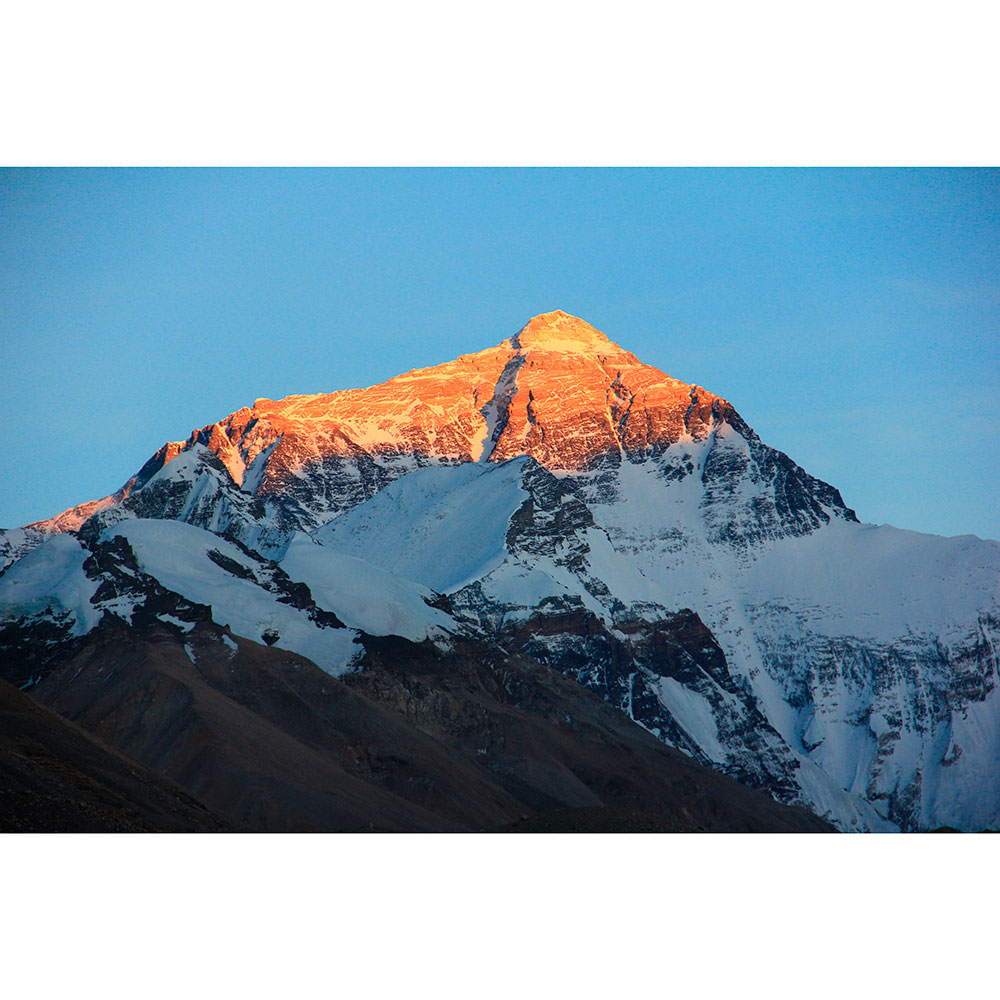 Gravura para Quadros Paisagem Monte Everest Pr do Sol - Afi13386