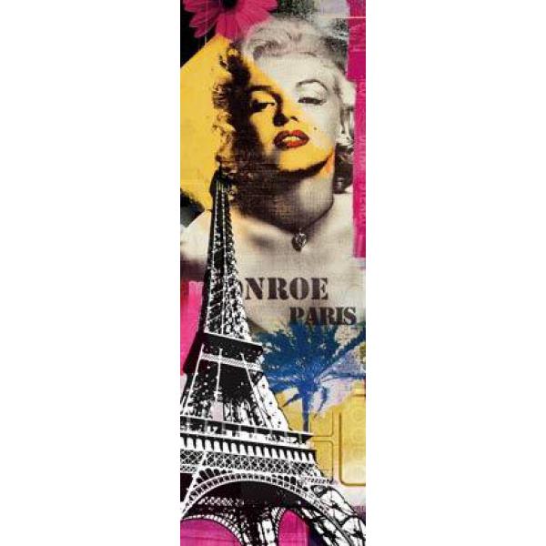 Impresso Sobre Tela para Quadros dolo Marilyn Monroe Carto Postal - Pi5729a - 30x90 Cm