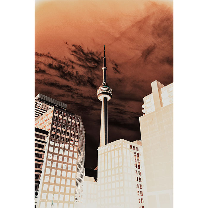 Gravura para Quadros Fotografia Cidade Toronto Canad - Afi17228