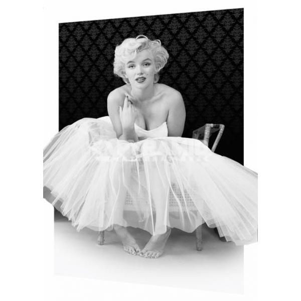 Gravura 3d Marilyn Monroe Bailarina Ppl70143 - 47x67 Cm