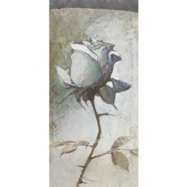 Gravura para Quadros Floral Ramo de Rosa - Ncn3527/1 - 35x70 Cm