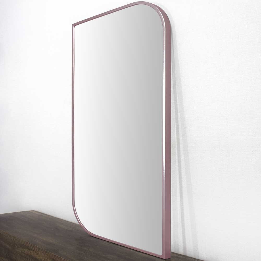 Moldura Design Mdf ULTRA Laqueada Rose Brilho para Espelhos V�rias Medidas