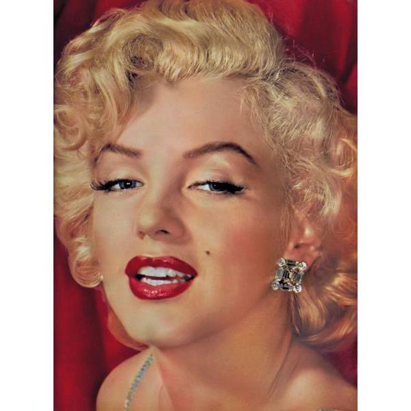 Impresso em Tela para Quadros dolos Belssima Marilyn Monroe Sensualizando - Afic5199