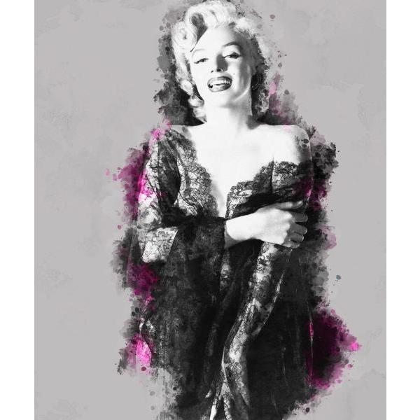 Impresso em Tela para Quadros Decorativos dolos Marilyn Monroe Estilosa - Afic4953