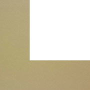 Paspatur de Papel para Quadros e Painis de Fotos 80x100cm - Verde Caqui Claro