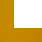 Paspatur Amarelo Ouro de Papel para Quadros e Painis de Fotos 80x100cm